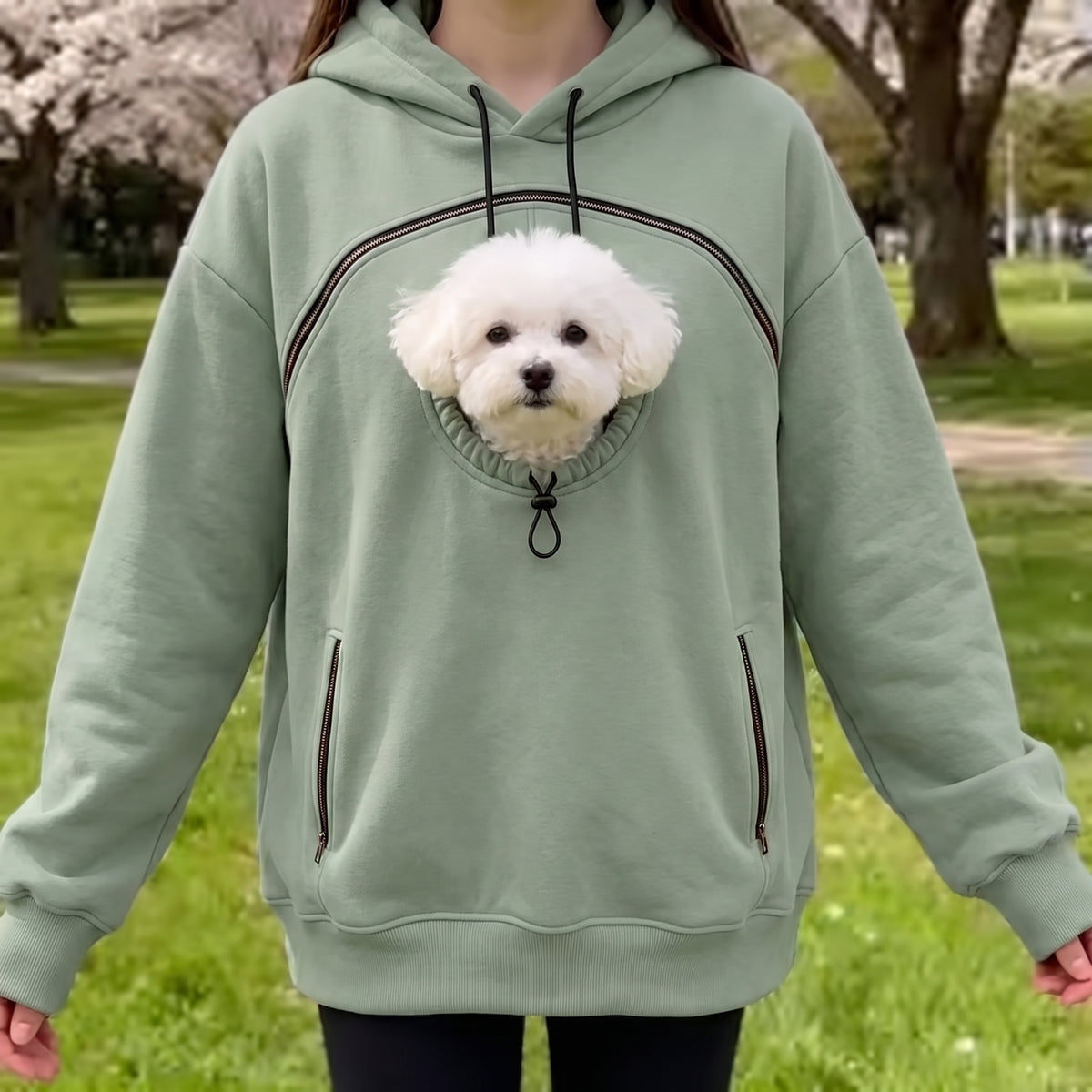 Sudadera Portadora de Perros